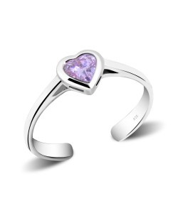 Toe Ring Heart Shaped TR-564